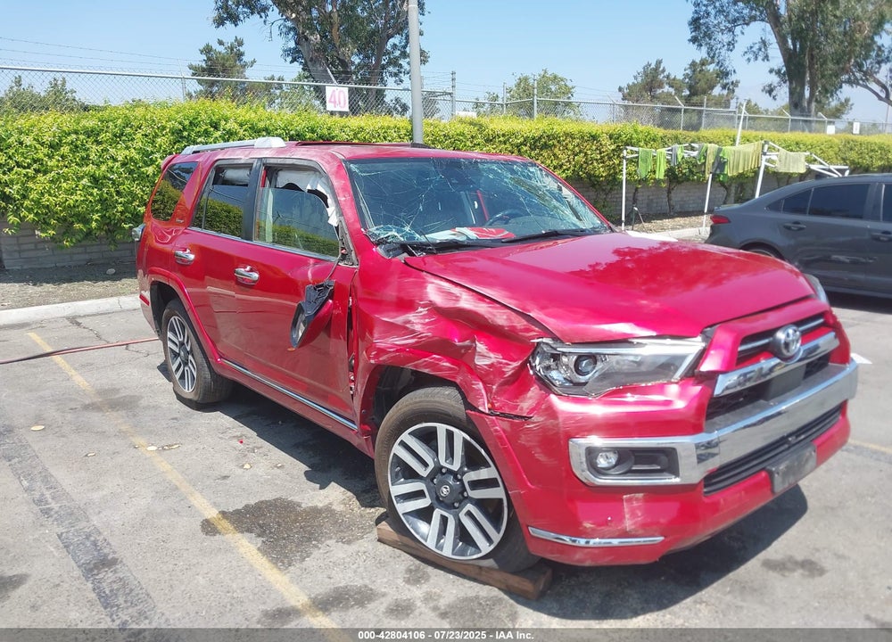 2022 TOYOTA 4RUNNER VIN: JTEDU5JRXN5262288