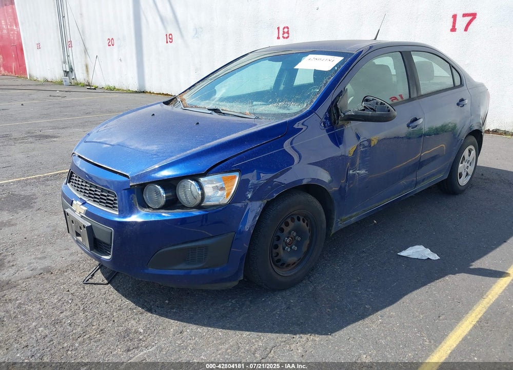 2013 CHEVROLET SONIC VIN: 1G1JB5SG3D4132604