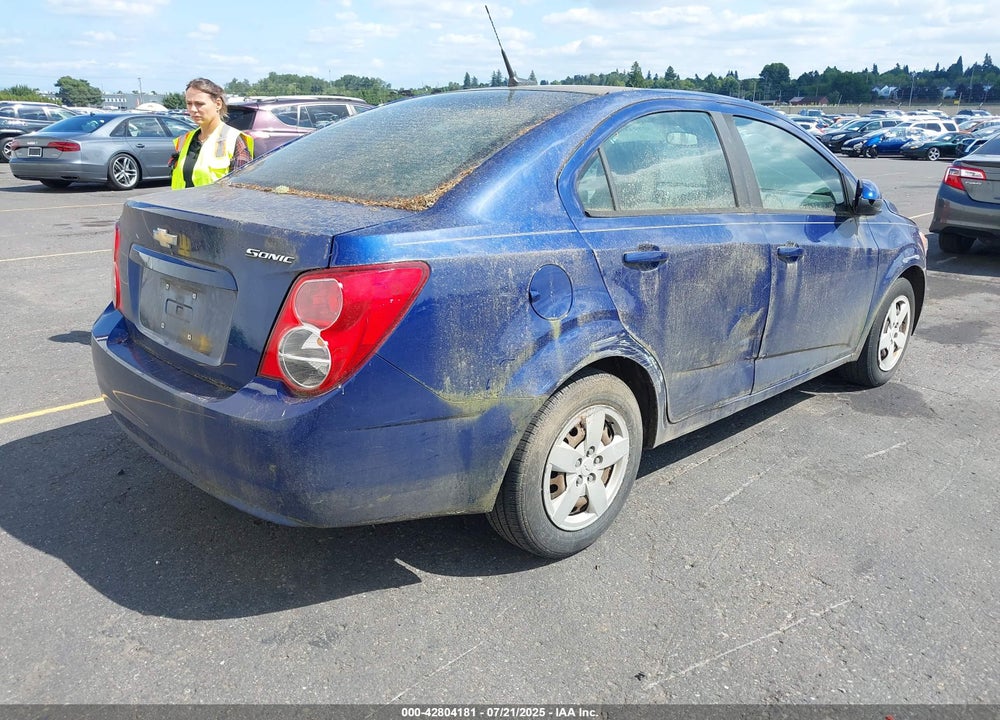 2013 CHEVROLET SONIC VIN: 1G1JB5SG3D4132604