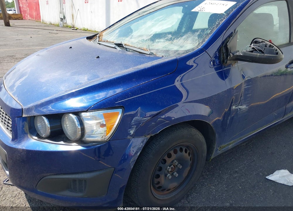2013 CHEVROLET SONIC VIN: 1G1JB5SG3D4132604