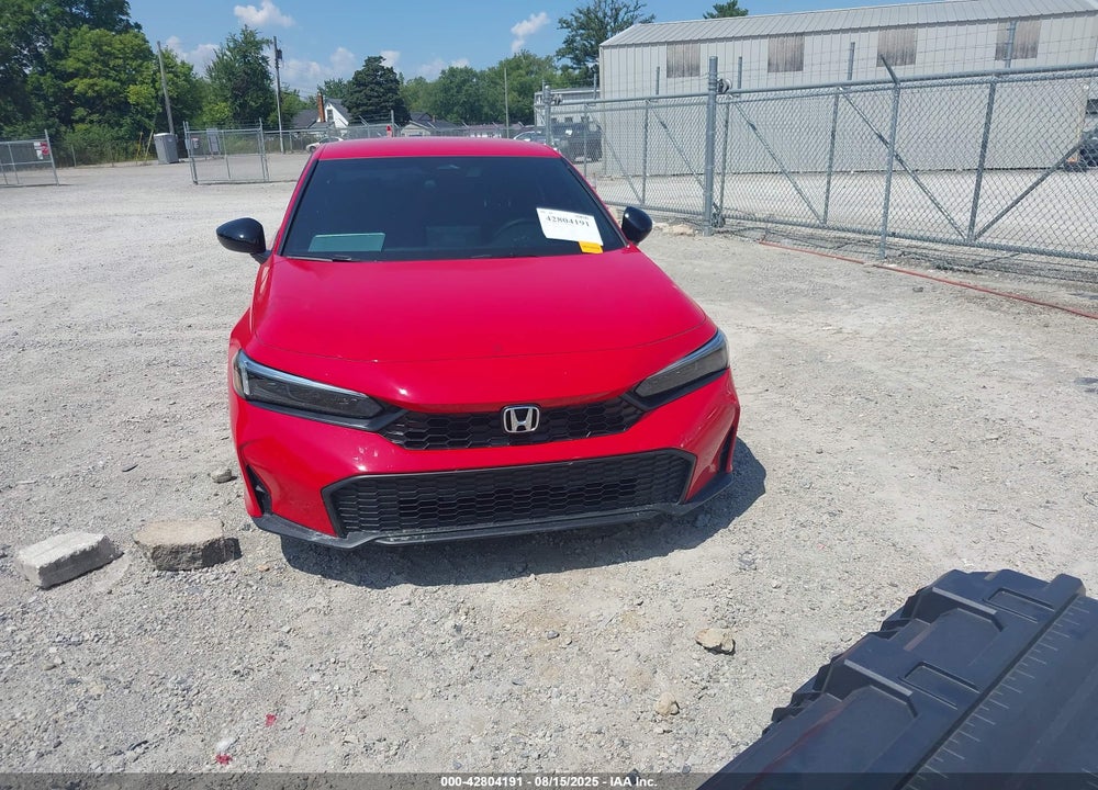 2025 HONDA CIVIC VIN: 2HGFE2F53SH590558