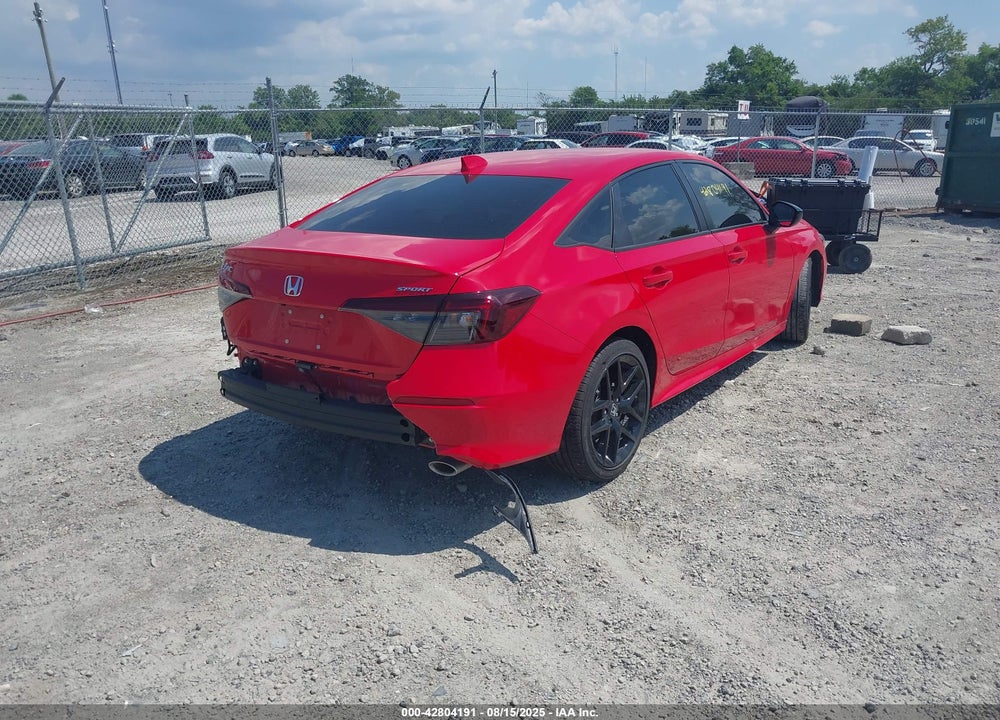 2025 HONDA CIVIC VIN: 2HGFE2F53SH590558