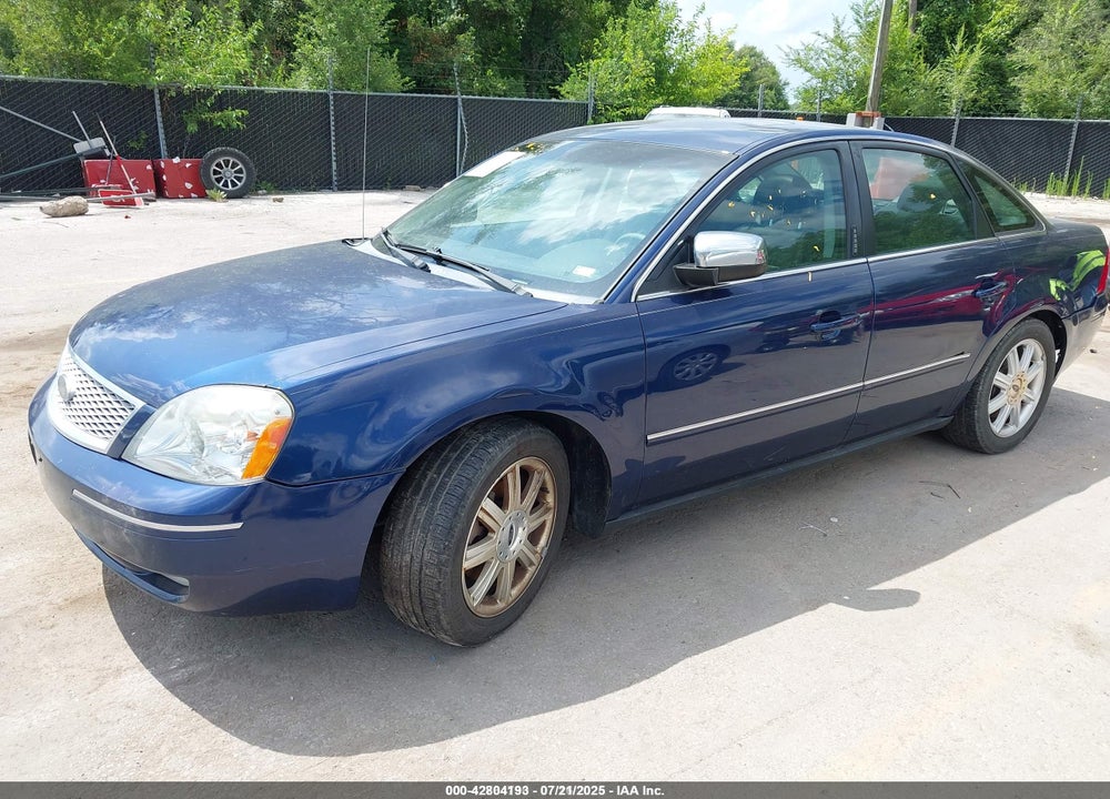 2005 FORD FIVE HUNDRED LIMITED VIN: 1FAHP25185G132715