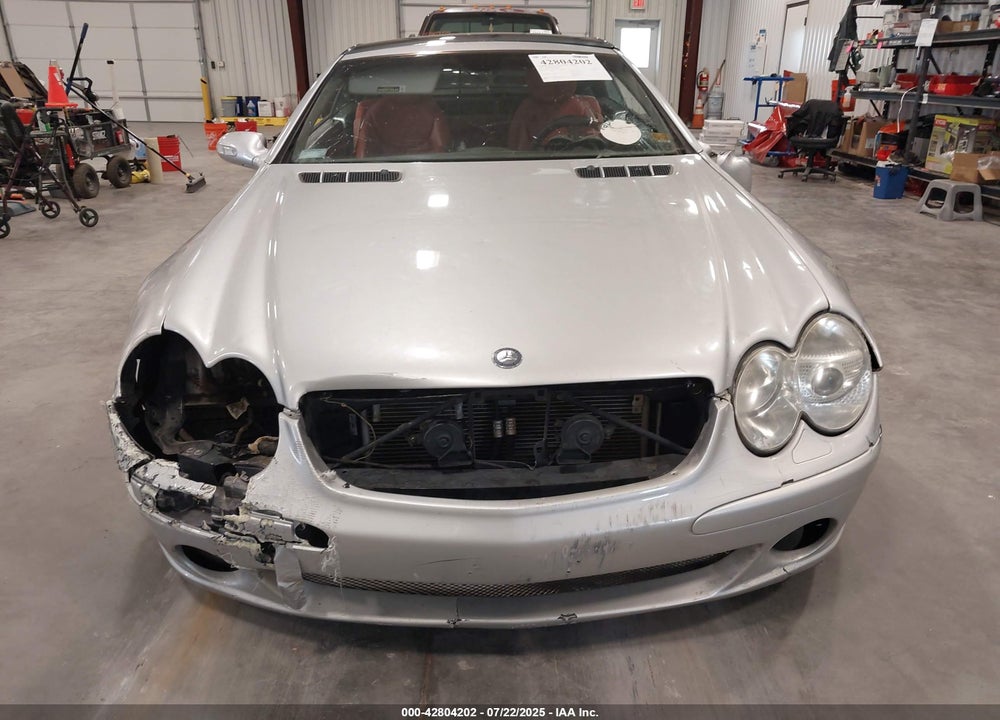 2003 MERCEDES-BENZ SL 500 VIN: WDBSK75F33F036385
