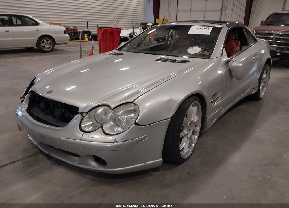 2003 MERCEDES-BENZ SL 500 VIN: WDBSK75F33F036385