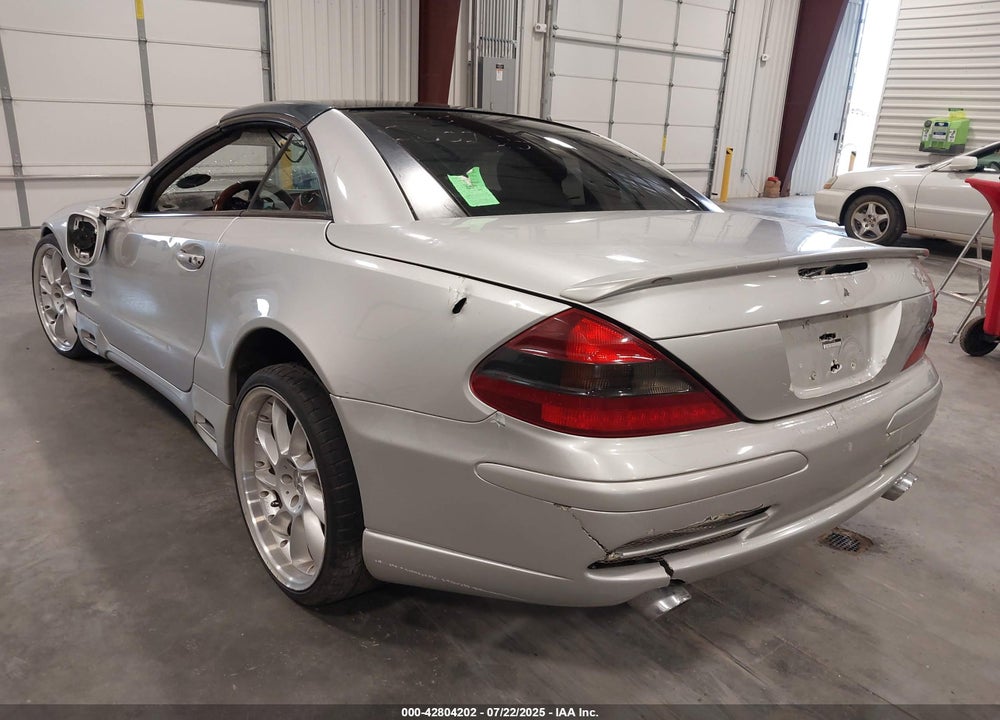 2003 MERCEDES-BENZ SL 500 VIN: WDBSK75F33F036385