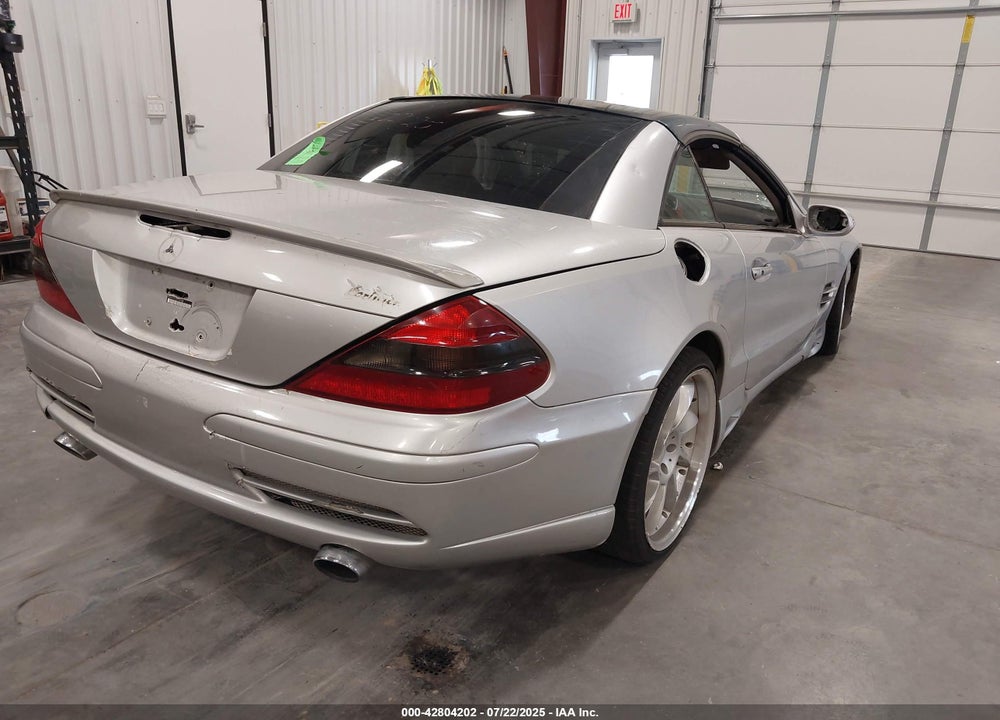 2003 MERCEDES-BENZ SL 500 VIN: WDBSK75F33F036385