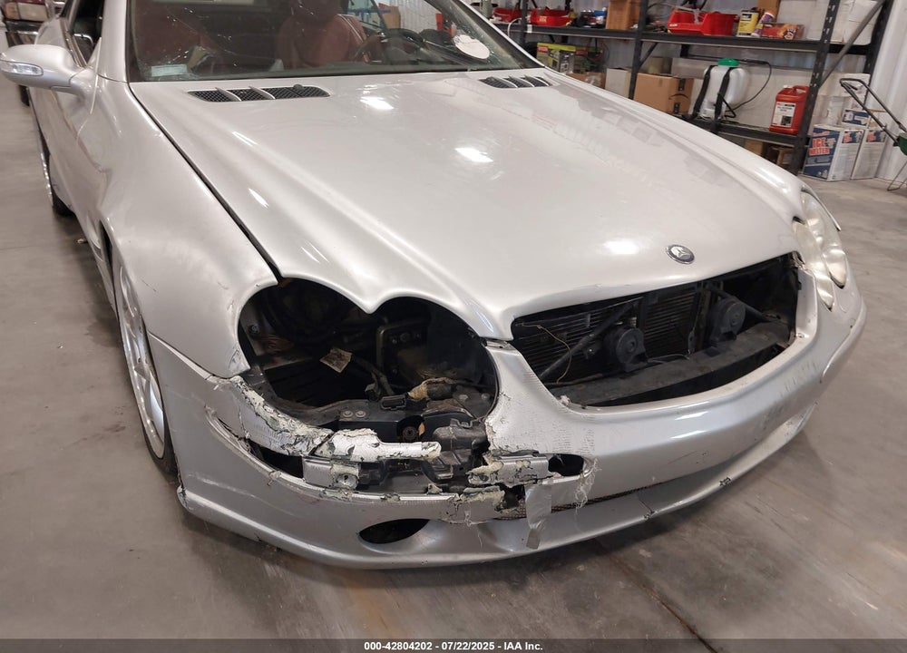 2003 MERCEDES-BENZ SL 500 VIN: WDBSK75F33F036385