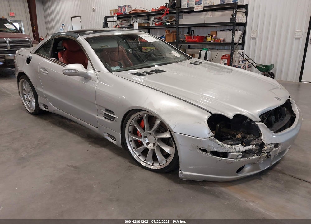 2003 MERCEDES-BENZ SL 500 VIN: WDBSK75F33F036385