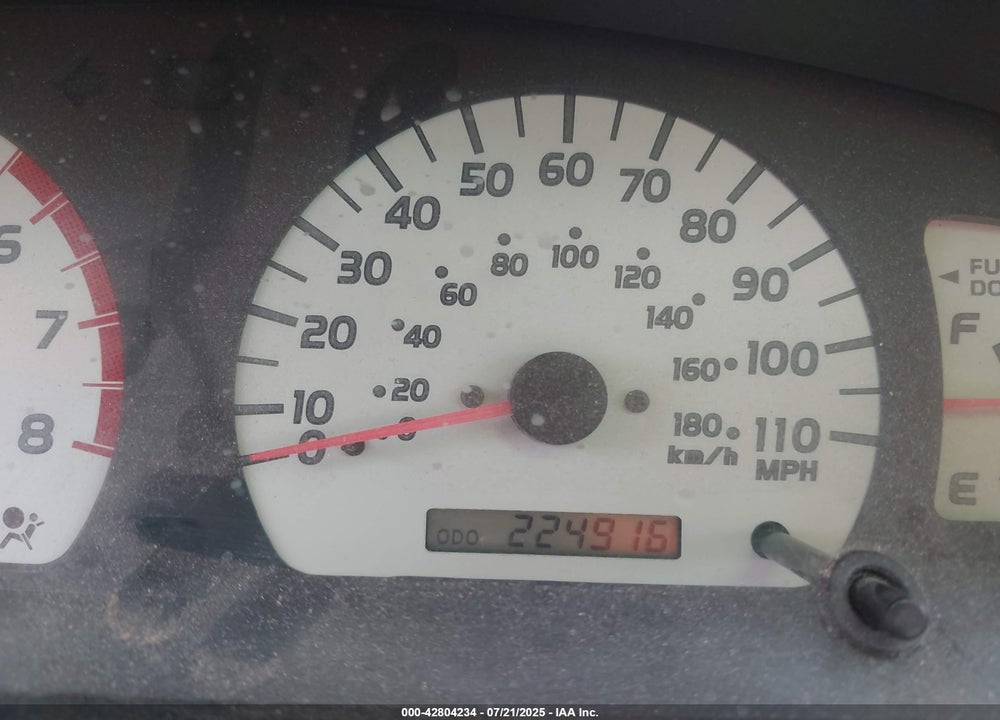 2004 TOYOTA TACOMA PRERUNNER V6 VIN: 5TESN92N04Z322134