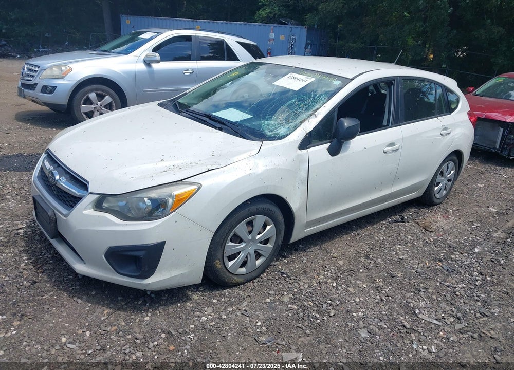 2014 SUBARU IMPREZA VIN: JF1GPAA69E8308222