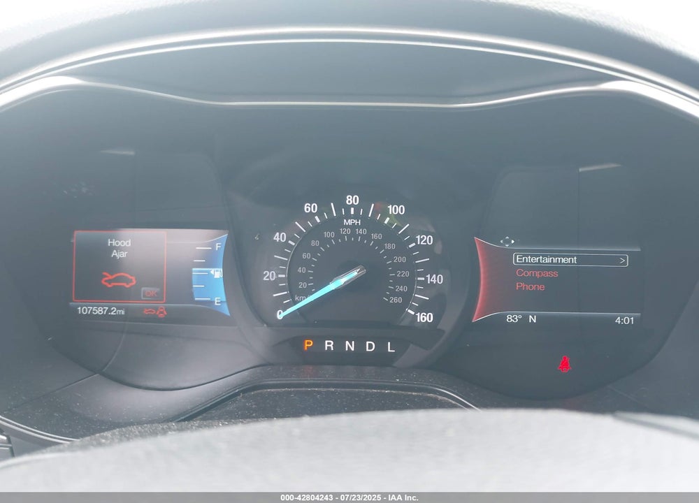 2019 FORD FUSION VIN: 3FA6P0H72KR218697