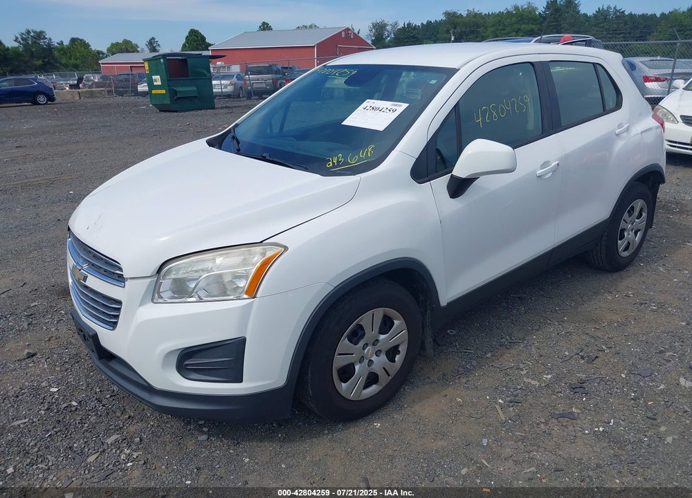 2015 CHEVROLET TRAX VIN: 3GNCJKSB5FL243648