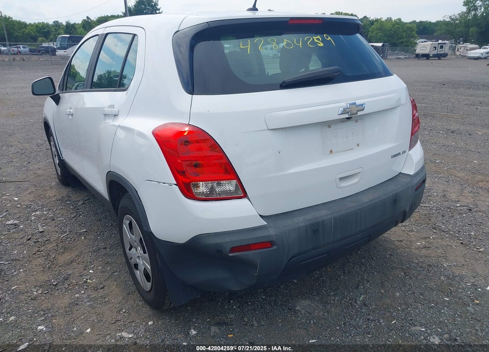 2015 CHEVROLET TRAX VIN: 3GNCJKSB5FL243648