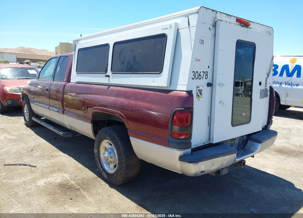 2001 DODGE RAM 2500 ST VIN: 3B7KC23651G791750