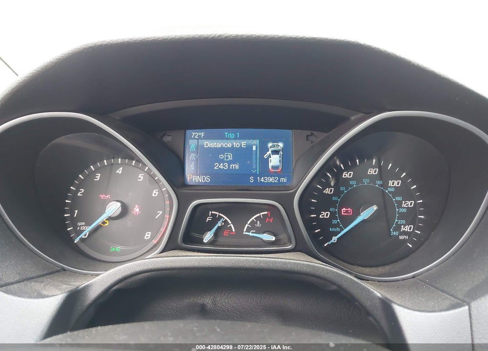 2014 FORD FOCUS VIN: 1FADP3K20EL455570