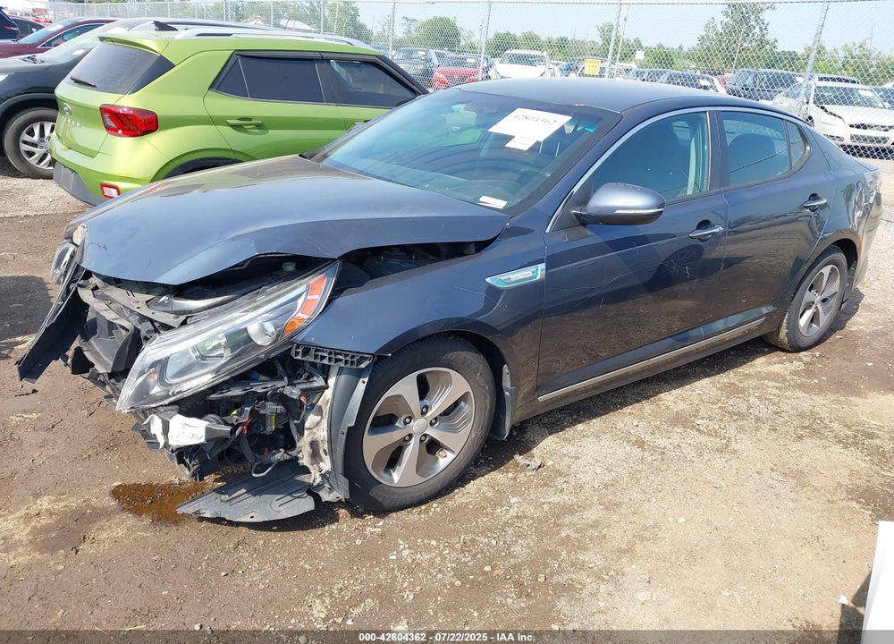 2014 KIA OPTIMA HYBRID VIN: KNAGM4AD6E5069682