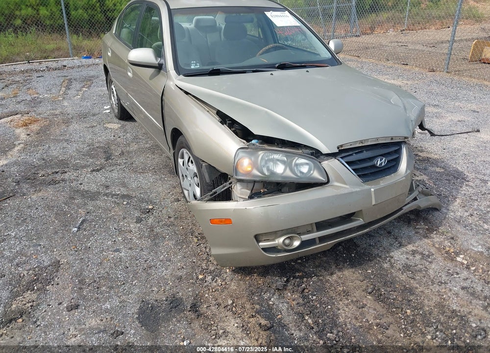 2005 HYUNDAI ELANTRA GLS/GT VIN: KMHDN46D35U926313