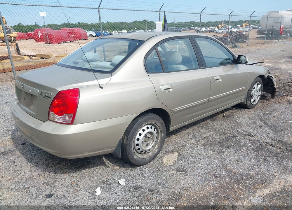 2005 HYUNDAI ELANTRA GLS/GT VIN: KMHDN46D35U926313
