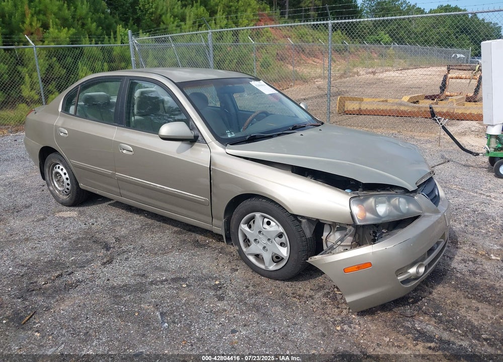 2005 HYUNDAI ELANTRA GLS/GT VIN: KMHDN46D35U926313