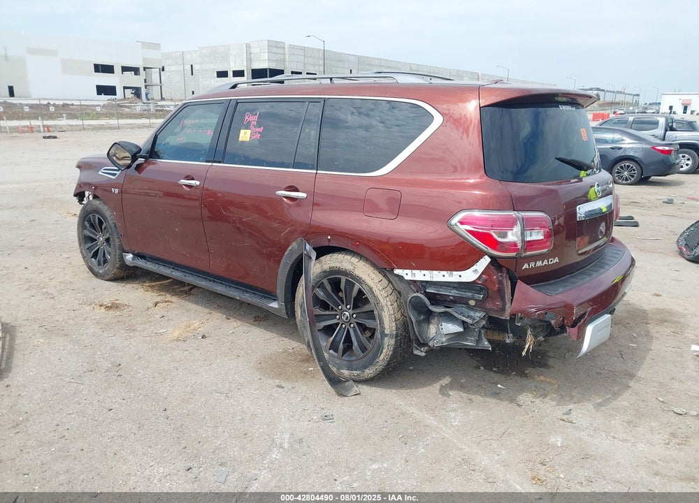 2017 NISSAN ARMADA VIN: JN8AY2NC4H9512500