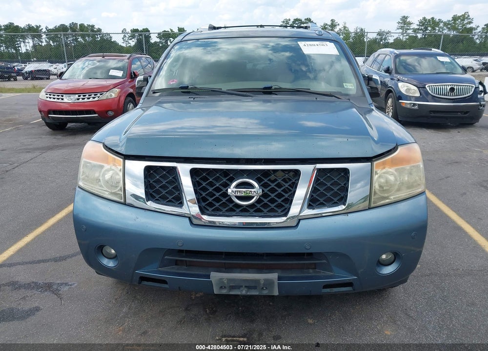 2011 NISSAN ARMADA PLATINUM VIN: 5N1AA0NE8BN618318