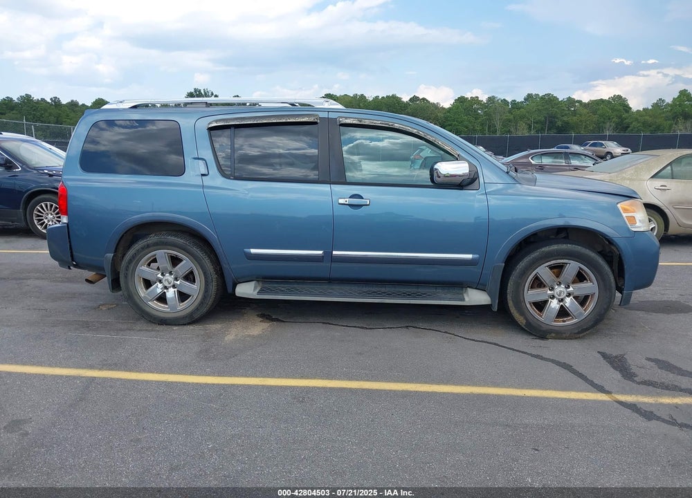 2011 NISSAN ARMADA PLATINUM VIN: 5N1AA0NE8BN618318
