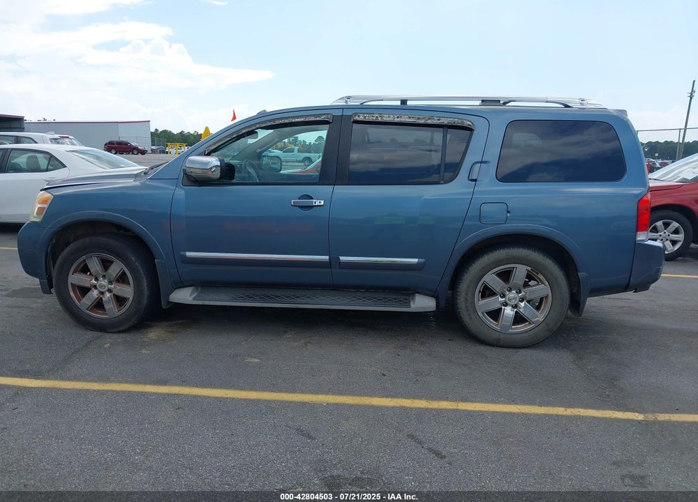 2011 NISSAN ARMADA PLATINUM VIN: 5N1AA0NE8BN618318