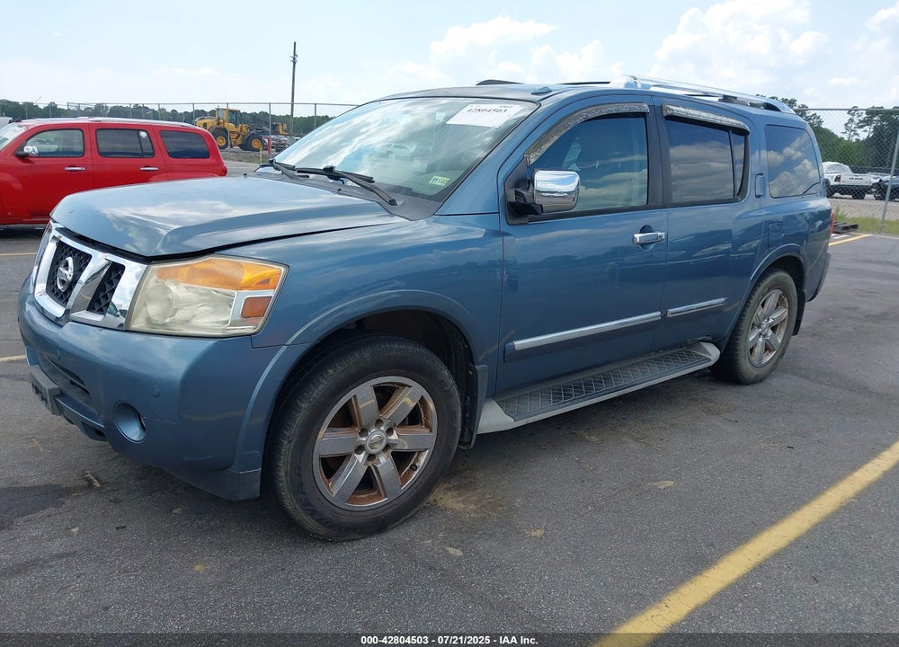 2011 NISSAN ARMADA PLATINUM VIN: 5N1AA0NE8BN618318