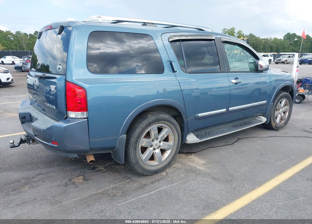 2011 NISSAN ARMADA PLATINUM VIN: 5N1AA0NE8BN618318