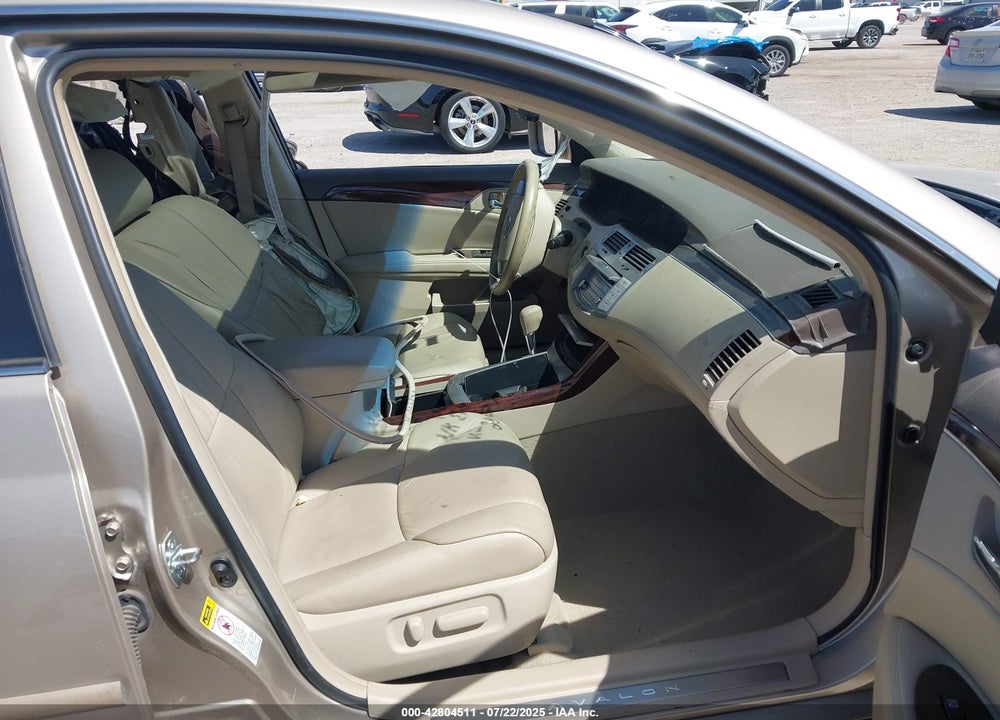 2008 TOYOTA AVALON XLS VIN: 4T1BK36B88U289917