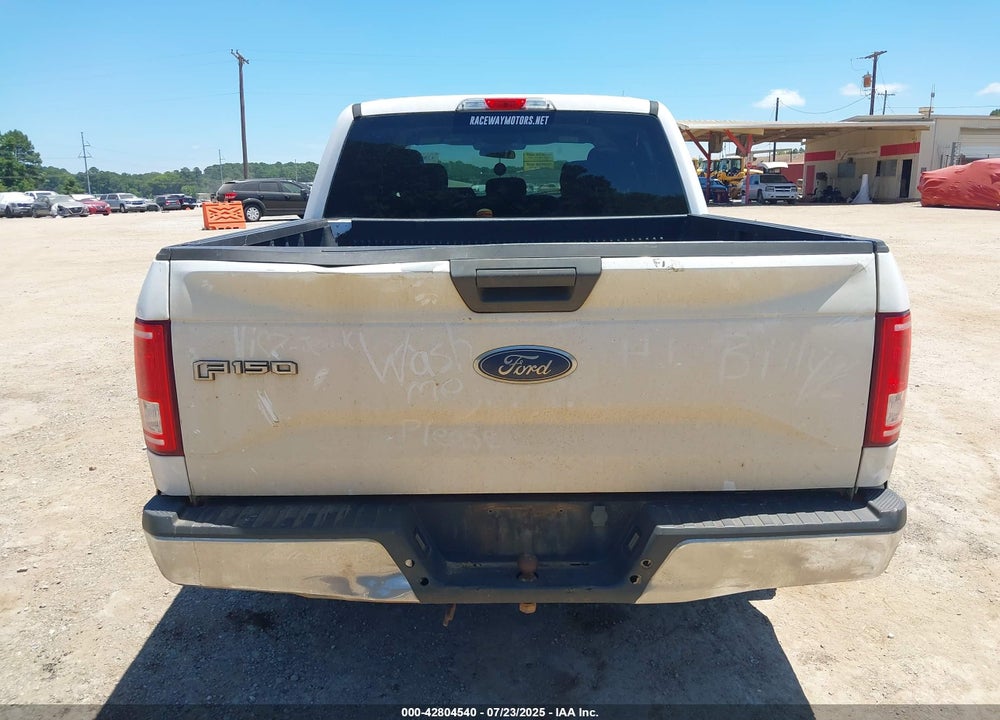 2017 FORD F-150 VIN: 1FTEW1C80HKC75542