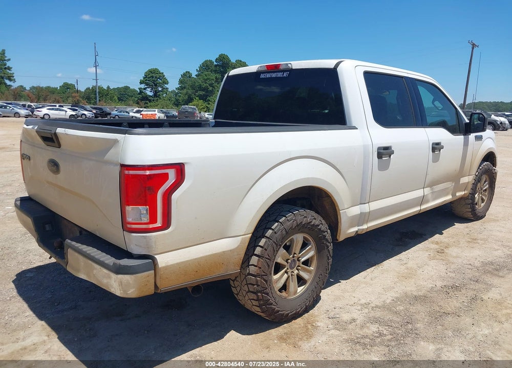 2017 FORD F-150 VIN: 1FTEW1C80HKC75542