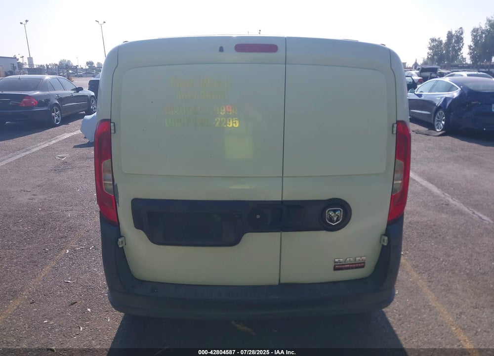2021 RAM PROMASTER CITY TRADESMAN VIN: ZFBHRFAB2M6T80928