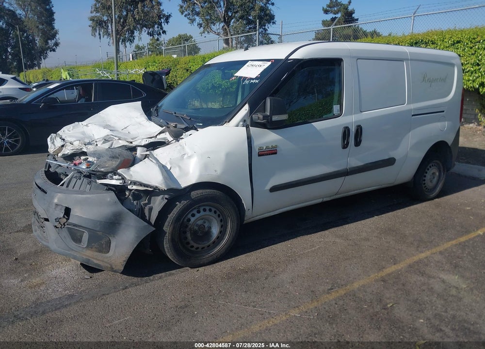 2021 RAM PROMASTER CITY TRADESMAN VIN: ZFBHRFAB2M6T80928