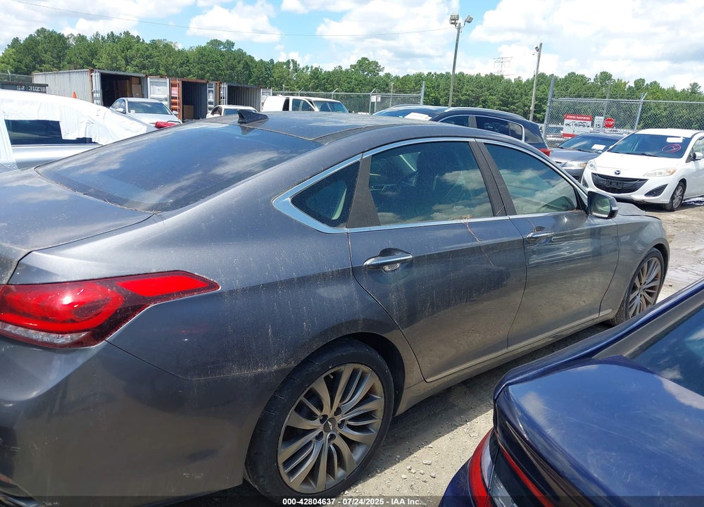 2015 HYUNDAI GENESIS VIN: KMHGN4JF9FU070314