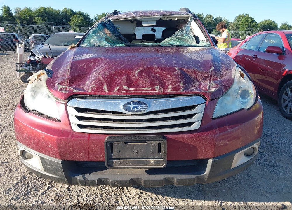 2012 SUBARU OUTBACK VIN: 4S4BRBAC6C3221314