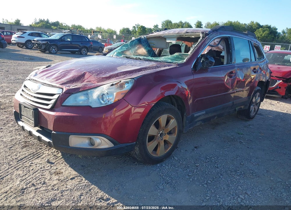 2012 SUBARU OUTBACK VIN: 4S4BRBAC6C3221314