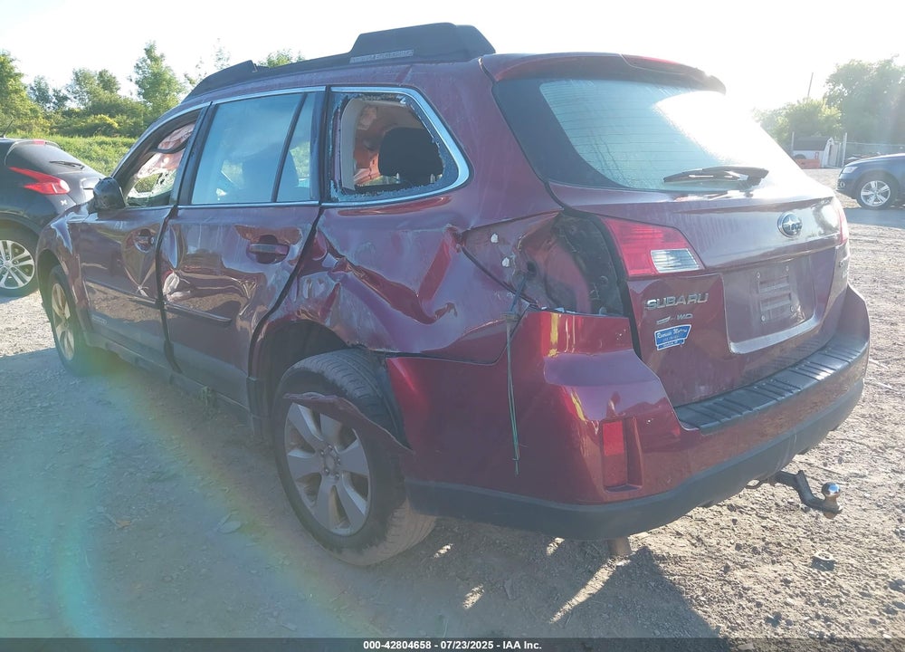 2012 SUBARU OUTBACK VIN: 4S4BRBAC6C3221314