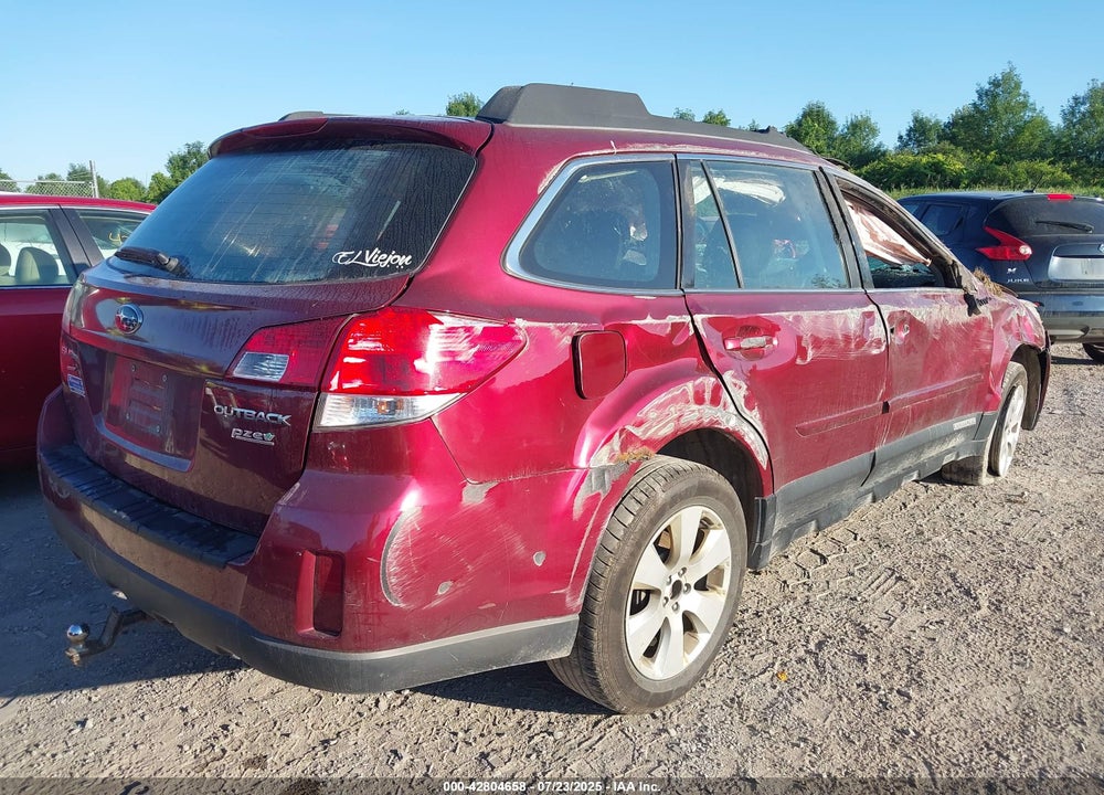 2012 SUBARU OUTBACK VIN: 4S4BRBAC6C3221314