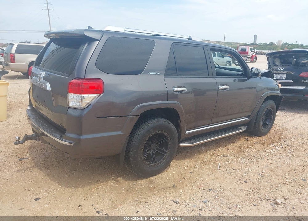 2013 TOYOTA 4RUNNER LIMITED VIN: JTEBU5JR6D5140162