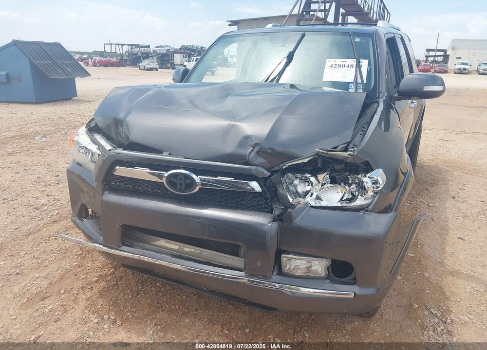 2013 TOYOTA 4RUNNER LIMITED VIN: JTEBU5JR6D5140162