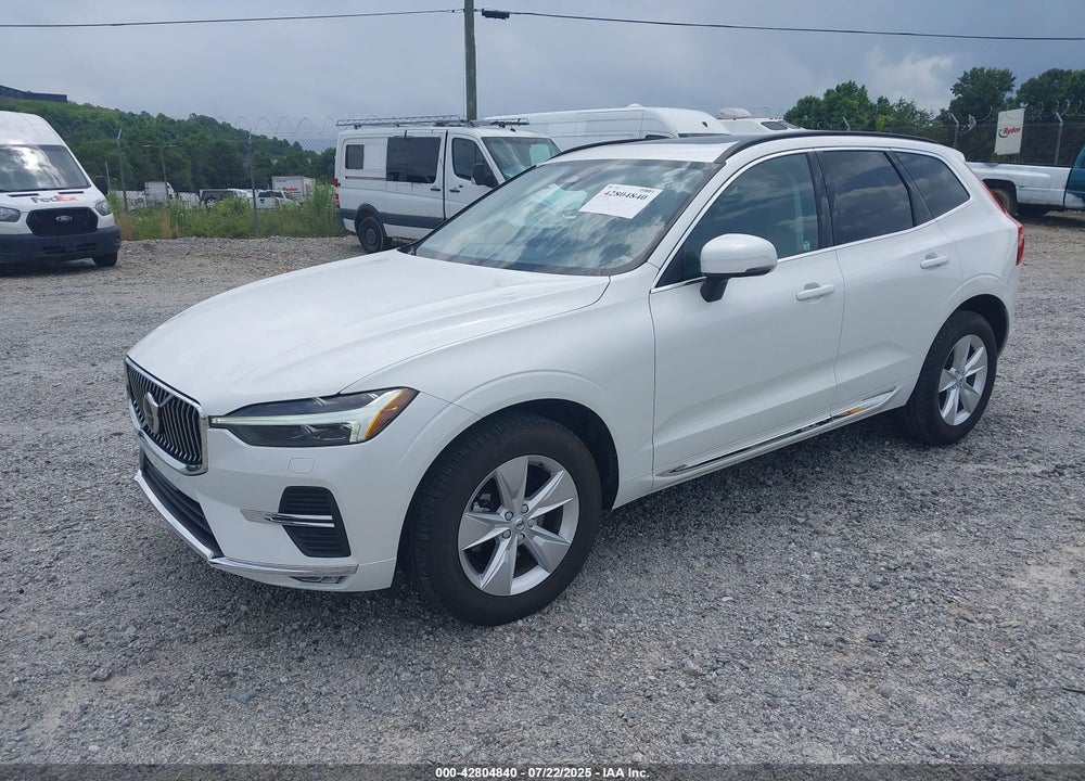 2022 VOLVO XC60 VIN: YV4L12RK7N1052492