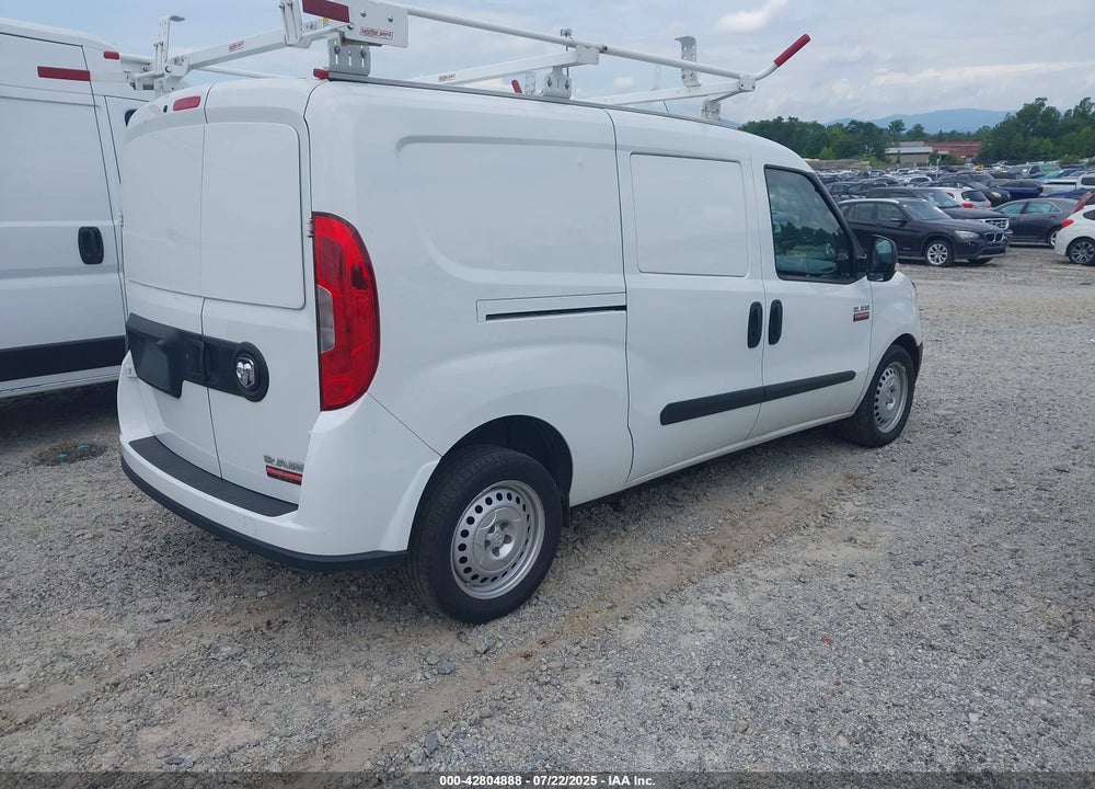 2022 RAM PROMASTER CITY CARGO VAN VIN: ZFBHRFAB2N6Y58220