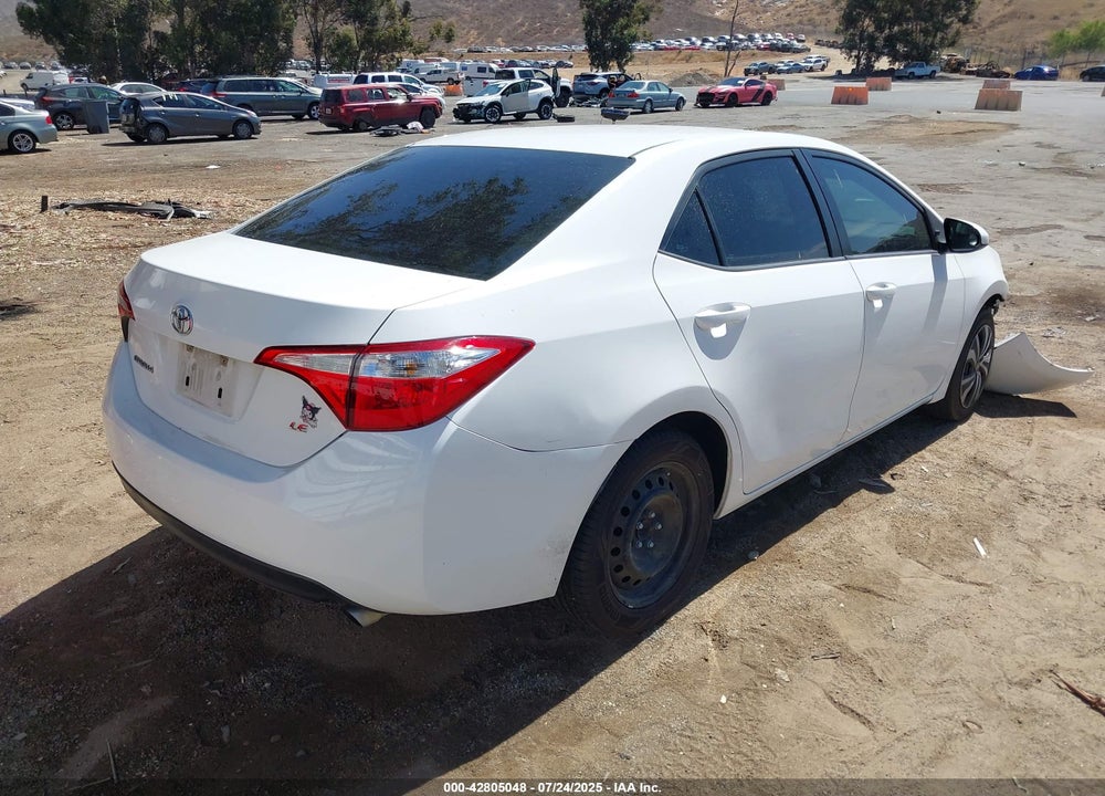 2014 TOYOTA COROLLA VIN: 5YFBURHE6EP078040