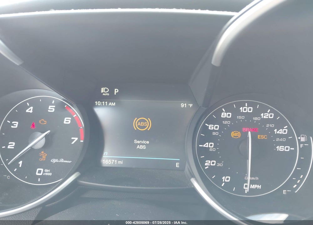 2022 ALFA ROMEO GIULIA VIN: ZARFANBN2N7665760