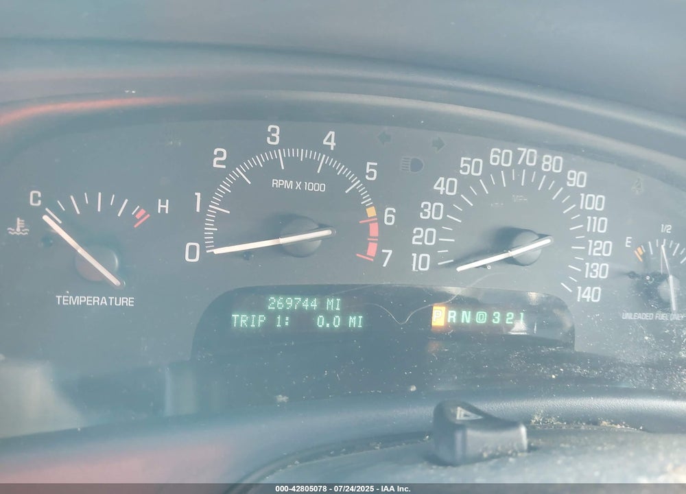 1999 BUICK PARK AVENUE VIN: 1G4CW52K4X4631534