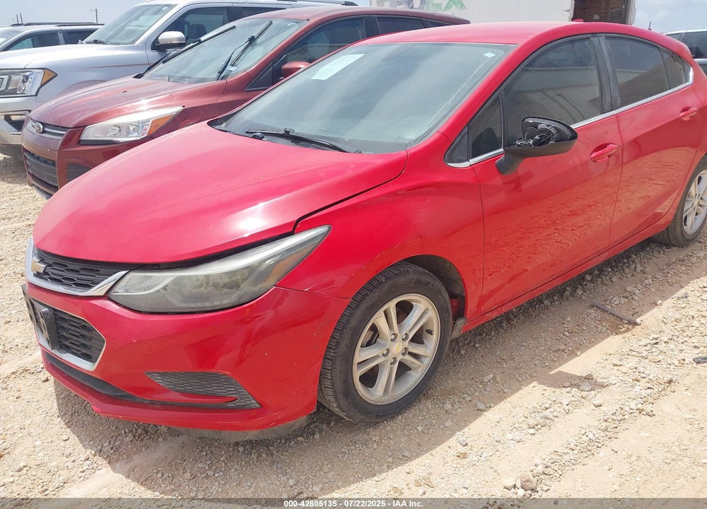 2017 CHEVROLET CRUZE VIN: 3G1BE6SM1HS583138