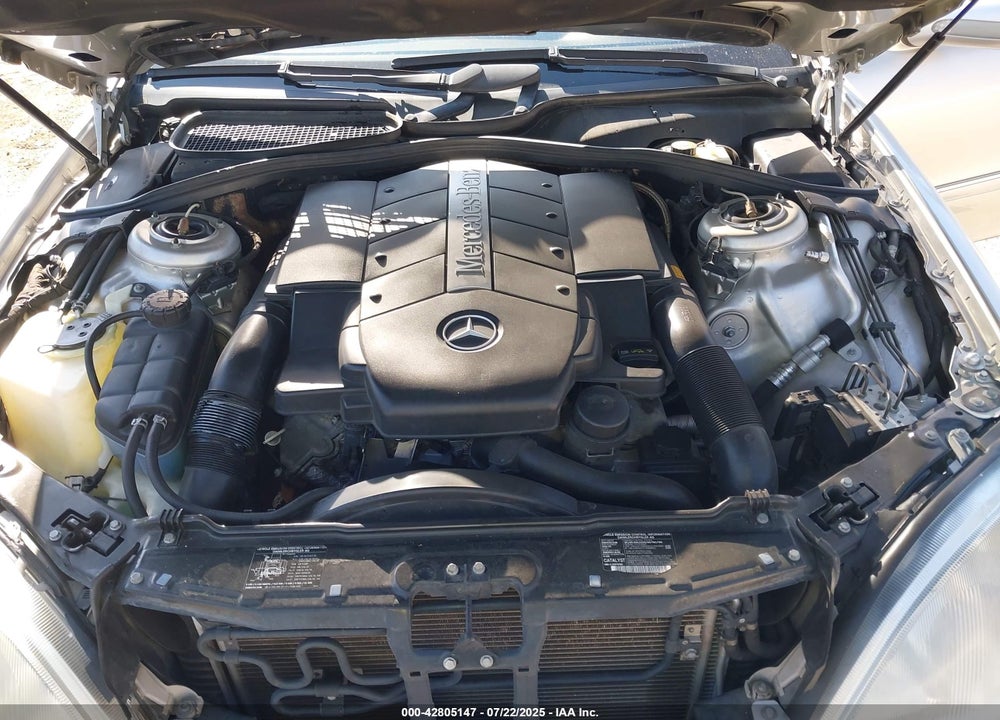 2002 MERCEDES-BENZ S 430 VIN: WDBNG70JX2A254099