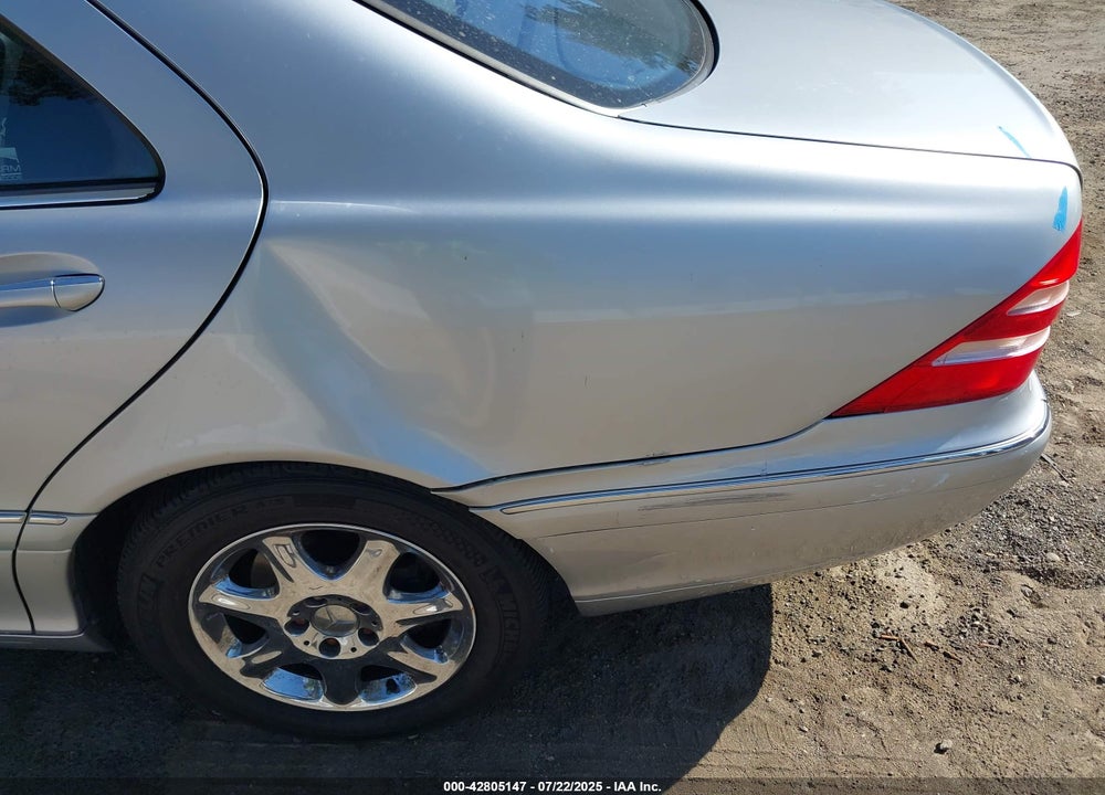 2002 MERCEDES-BENZ S 430 VIN: WDBNG70JX2A254099